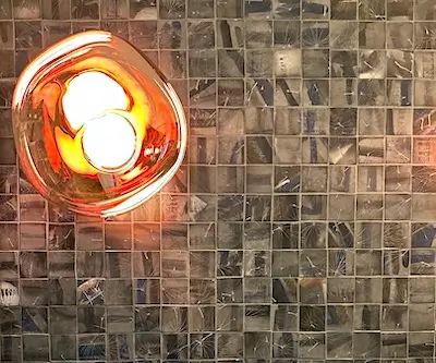 Elisa-Bartels-tiles-bespoke-handmade Blackfired and textured bathroom tiles smoky grey colour